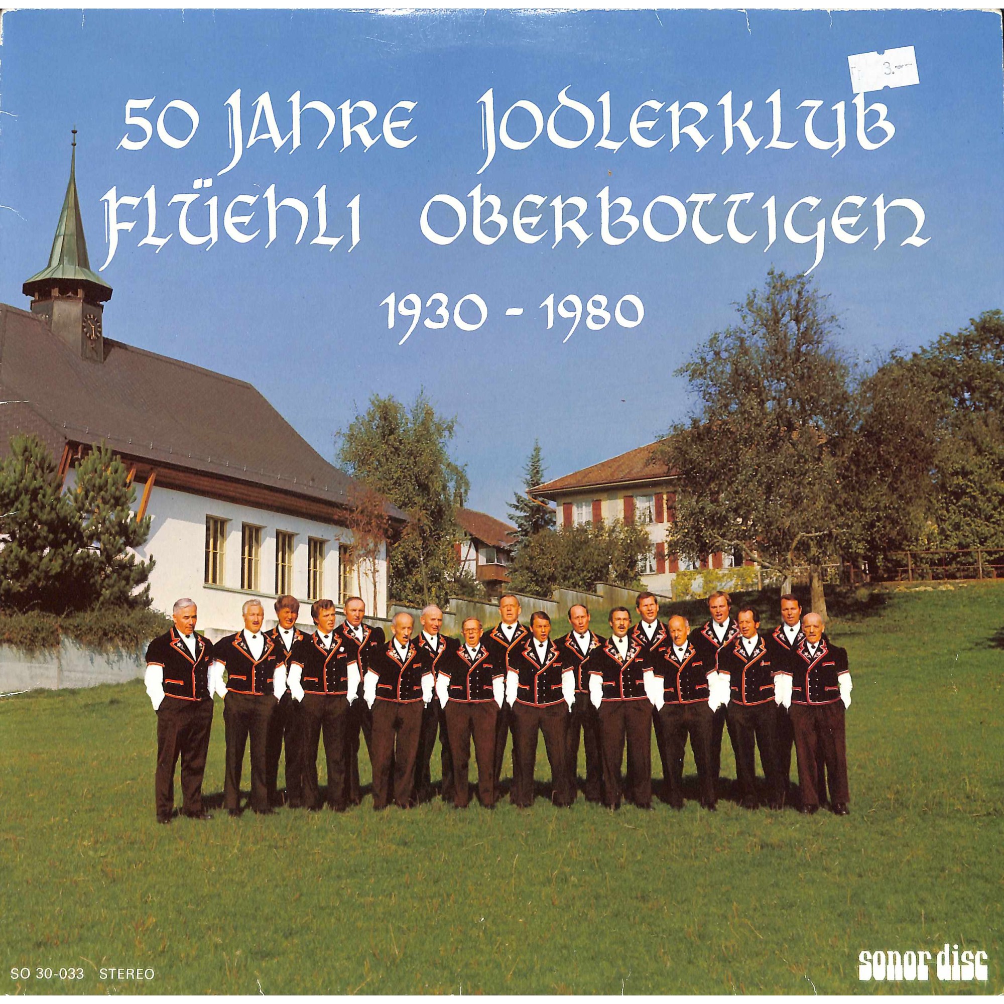 CD-Kopie von Vinyl: 50 Jahre Jodlerklub Füehli Oberbottigen - 1980 CD-Kopie von Vinyl: 50 Jahre Jodlerklub Füehli Oberbottigen - 1980