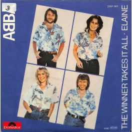 Occ. Single Vinyl: Abba - The winner takes it all
