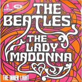 Occ. Single Vinyl: The Beatles - Lady Madonna