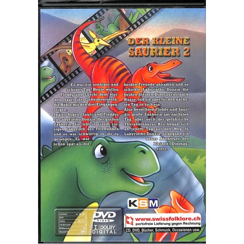 Occ. DVD  Der kleine Saurier 2