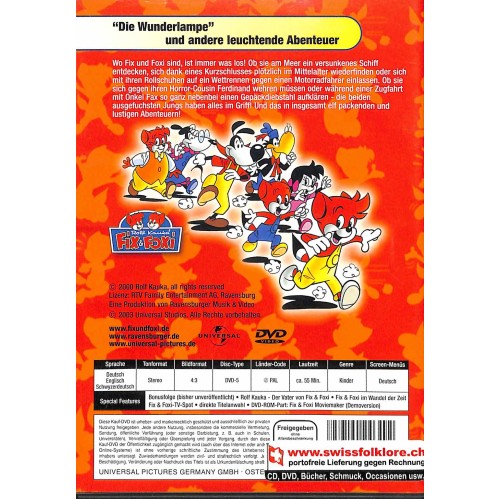 Occ. DVD  Fix & Foxi - Ihre lustigsten Abenteuer