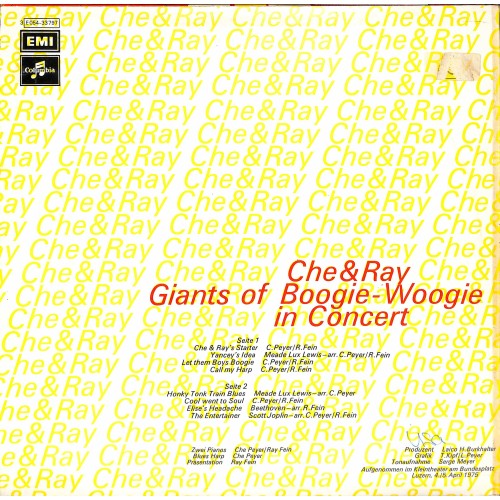 CD-Kopie von Vinyl: Che & Ray - Boogie-Woogie & Blues - 1975