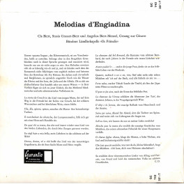 CD-Kopie von Vinyl: Melodias d'Engiadina - Cla Biert & Bündner Ländlerkapelle Ils Fränzlis