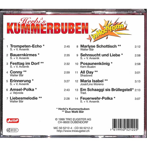 Occ. CD Herbi's Kummerbuben - in Hochform