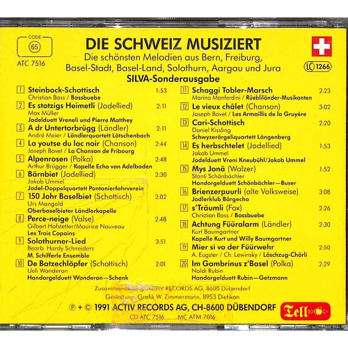 Occ. CD Die Schweiz musiziert - diverse