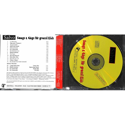 Occ. CD Salvo - Songs und Gägs für grossi Kids