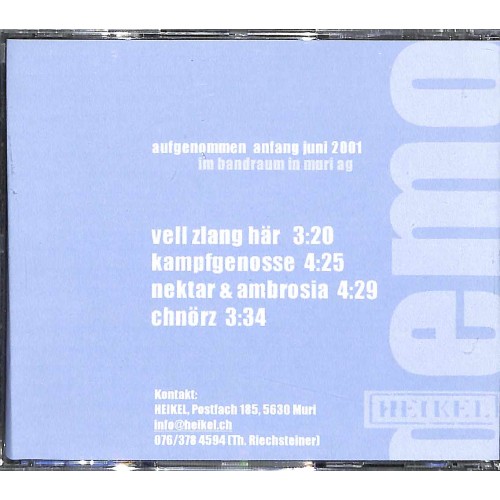 Occ. CD HEIKEL - Demo von anfang Juni 2001