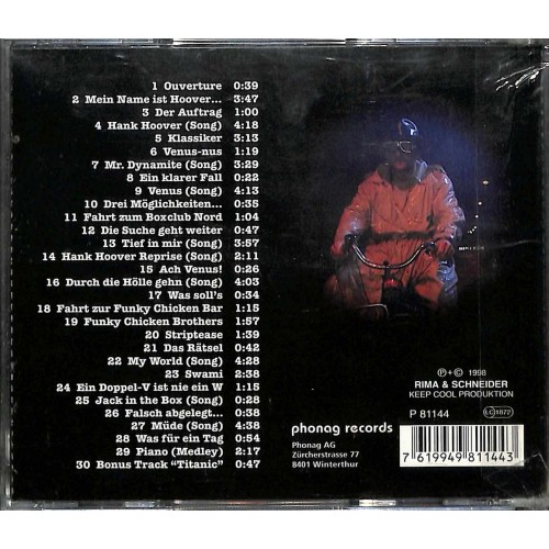 CD Hank Hoover - Marco Rima & div.
