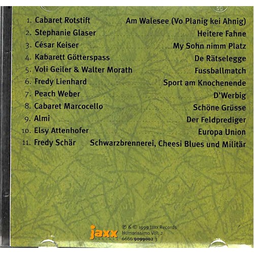 Occ. CD Humorissimo 2 - diverse