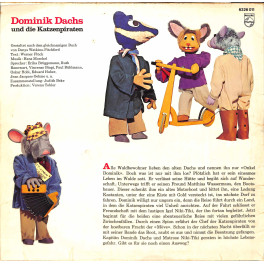 CD-Kopie von Vinyl: Dominik Dachs und die Katzenpiraten - Marionetten-Filmserie Schweizer Fernsehen