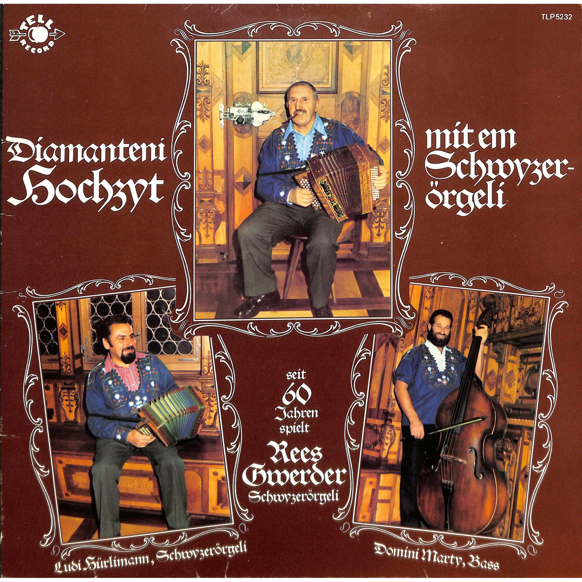 CD-Kopie von Vinyl: Diamenteni Hochzyt - 60 Jahre SD Rees Gwerder CD-Kopie von Vinyl: Diamenteni Hochzyt - 60 Jahre SD Rees Gwerder