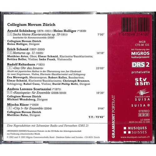 CD Collegium Novum Zürich