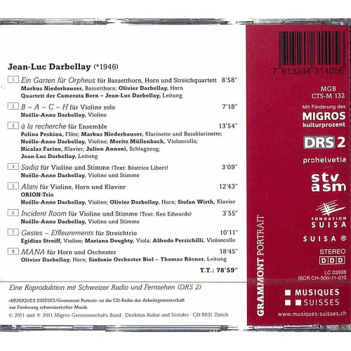 CD Jean-Luc Darbellay