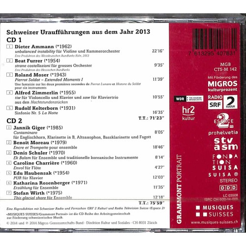 CD Grammont Sélection 7 - Grammont Portrait 2CD