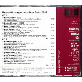CD Grammont Sèlection 5- Uraufführungen aus dem Jahr 2011 - 2CD