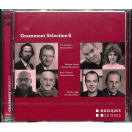 CD Grammont Sèlection 6 - Uraufführungen aus dem Jahr 2012 - 2CD