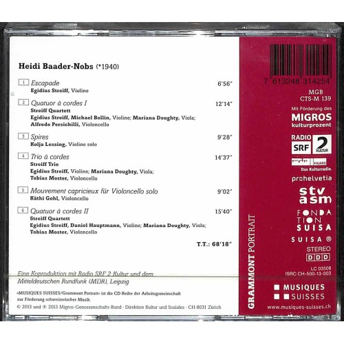 CD Heidi Baader-Nobs - geb. 1940