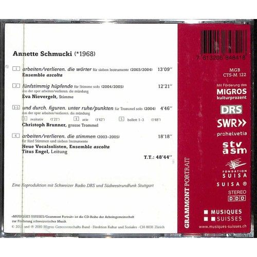 CD Annette Schmucki - geb. 1968