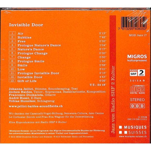 CD Jellici/Baldes' Soundfiles - Invisible Door