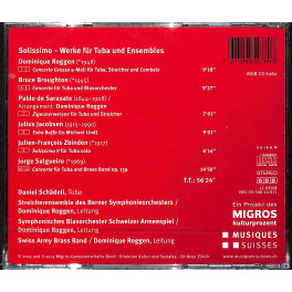 CD Solissimo - Werke für Tuba und Ensembles