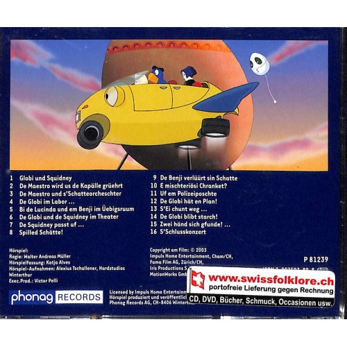 CD Globi und der Schattenräuber