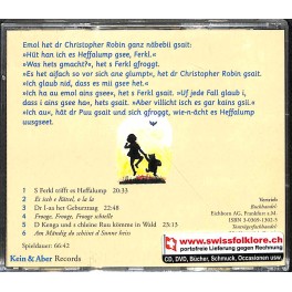 CD Pu der Bär 2 - S Ferkl trifft es Heffalump - Urs Widmer