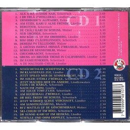 Occ.-CD Unvergesslich, Kapelle Echo vom Kinzig Doppel-CD