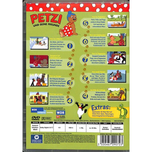 DVD PETZI und seine Freunde - als Skiläufer und weitere Abenteuer - Deutsch und Schweizerdeutsch