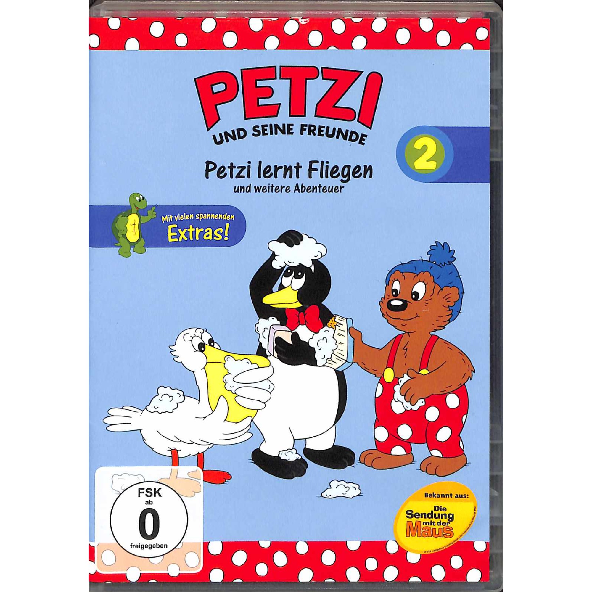 DVD PETZI und seine Freunde - lernt Fliegen und weitere Abenteuer - Deutsch und Schweizerdeutsch DVD PETZI und seine Freunde - lernt Fliegen und weitere Abenteuer - Deutsch und Schweizerdeutsch