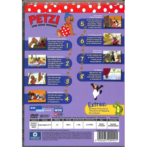 DVD PETZI und seine Freunde - und die Saurierpflanze und weitere Abenteuer - Deutsch und Schweizerdeutsch