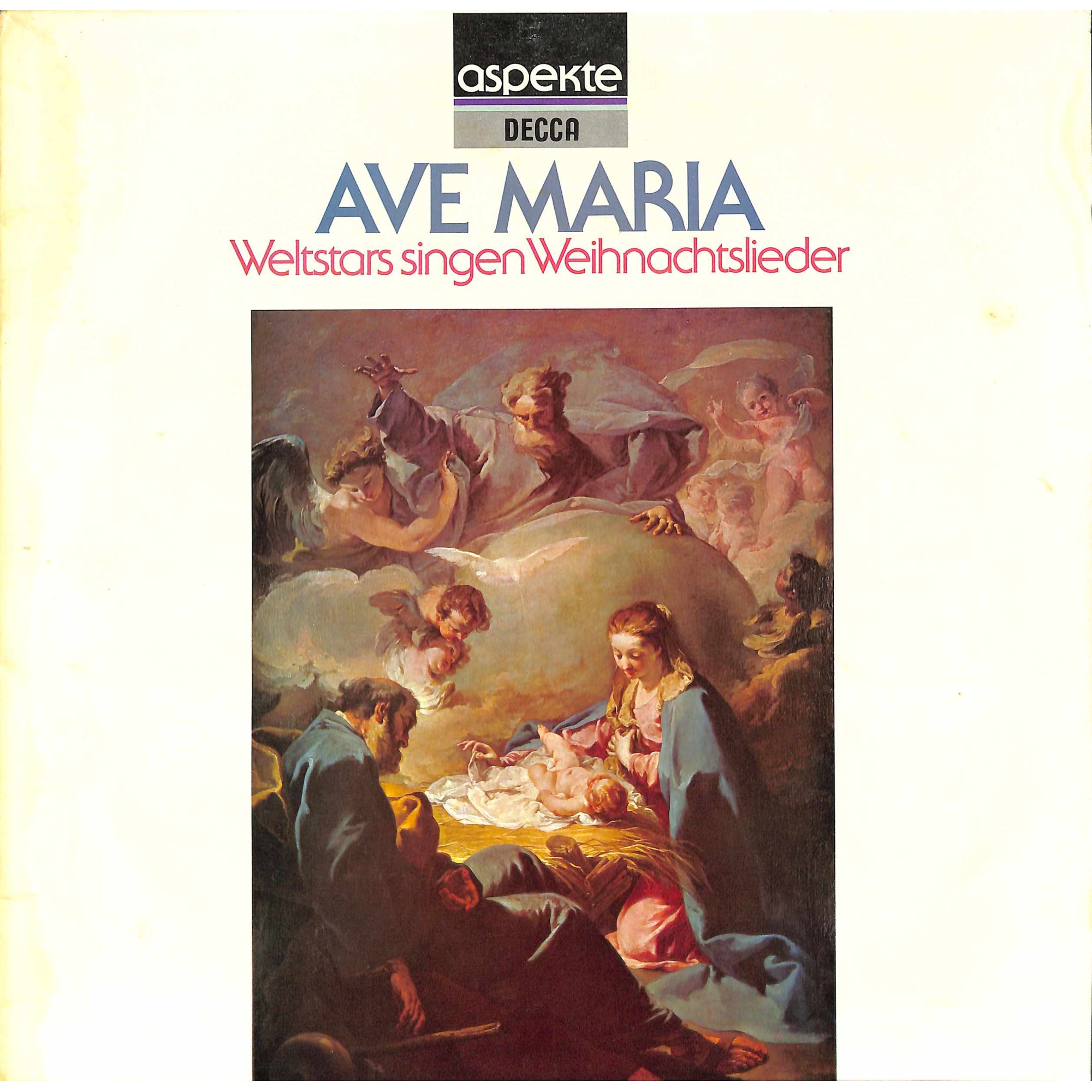 LP/CD Ave Maria - Weltstars singen Weihnachtslieder - 1977 LP/CD Ave Maria - Weltstars singen Weihnachtslieder - 1977