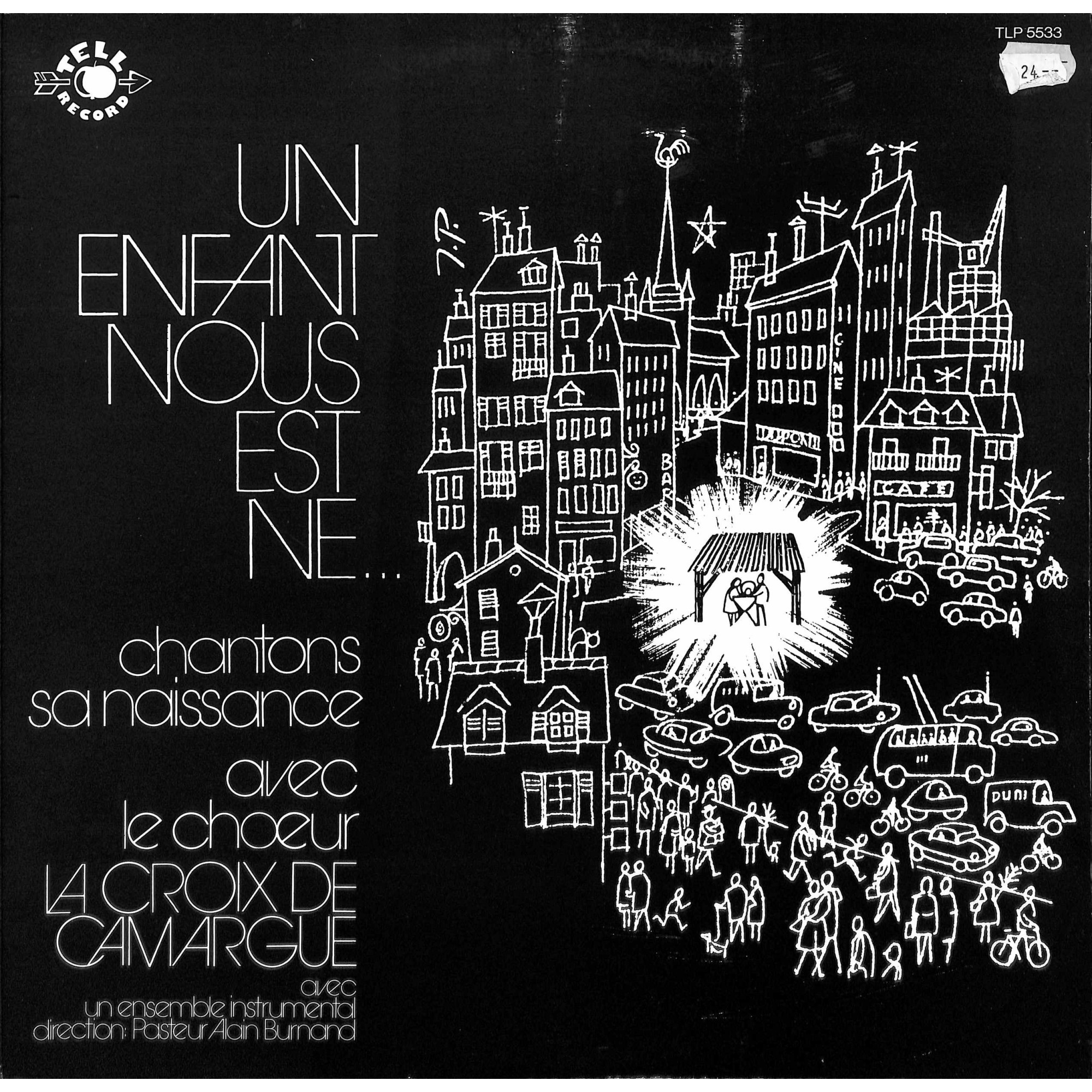 CD-Kopie von Vinyl: Un enfant nous est né - Choeur la croix de Camargue Prod. Otto Aebi CD-Kopie von Vinyl: Un enfant nous est né - Choeur la croix de Camargue Prod. Otto Aebi
