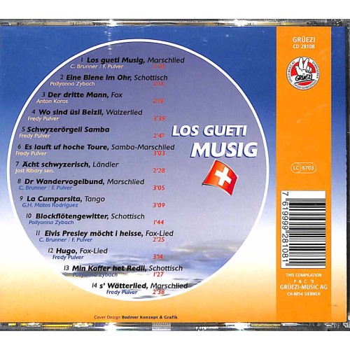 Occ. CD Los gueti Musig - Pollyanna Zybach & Fredy Pulver