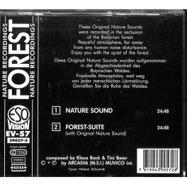 Occ. CD Natur Sound aus dem Wald - Originalaufnahmen aus dem Bayrischen Wald