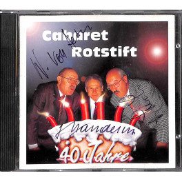 Occ. CD Cabaret Rotstift - 40 Jahre (signiert)