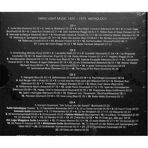 CD Anthology 1925-1975 - Swiss Light Music