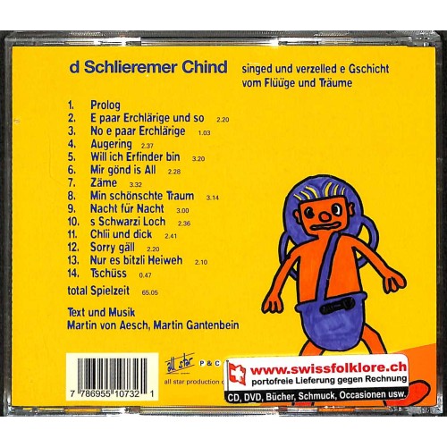 CD Sunne, Mond & Stärne - d'Schlieremer Chind