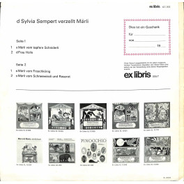 LP + CD: d Sylvia Sempert verzellt Märli: d Frau Holle, vom Froschkönig u.a.