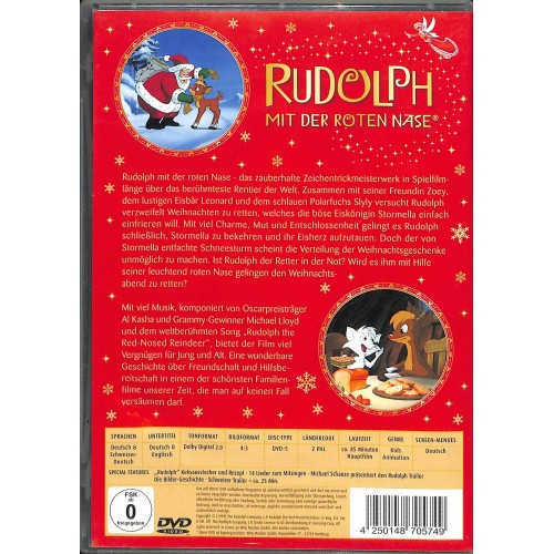 DVD Rudolph mit der roten Nase - Der Kinofilm - schweizerdeutsch - mit Keksausstecher