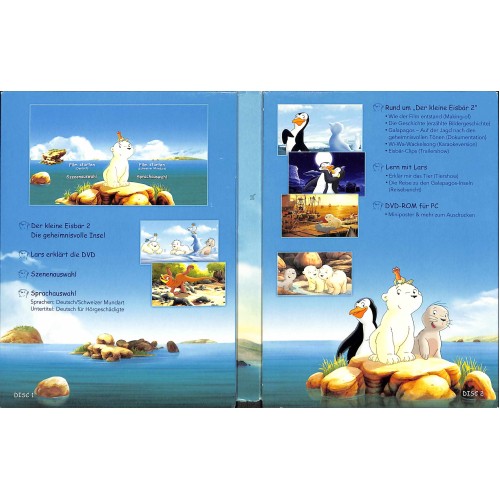Occ. DVD chliine Iisbär 2 - De Kinofilm (Mundart) - 2 DVDs