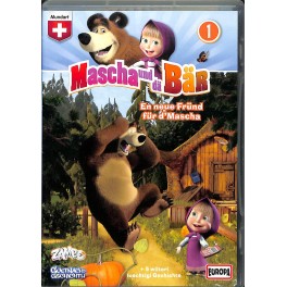 Occ. DVD Mascha und dä Bär - En neue Fründ für d'Mascha + 5 wiiteri Gschichte
