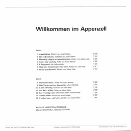 Kappelle Alpstein Weissbad Jodel: Walter Mittelholzer - Willkommen im Appenzell
