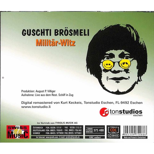 CD Guschti Brösmeli Militär-Witz