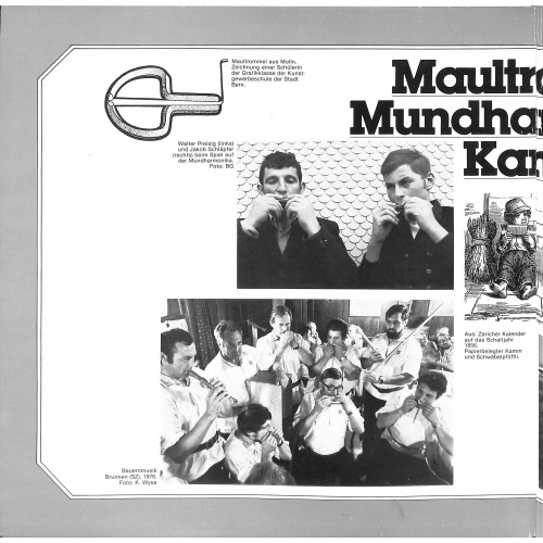 CD-Kopie von Vinyl: Maultrommel Mundharmonika Kamm - diverse