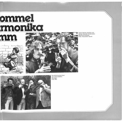 CD-Kopie von Vinyl: Maultrommel Mundharmonika Kamm - diverse