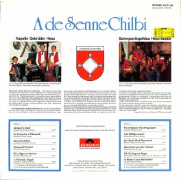 Kapelle Gebr. Hess - SD Hess-Buebe - A de Senne Chilbi - 1979