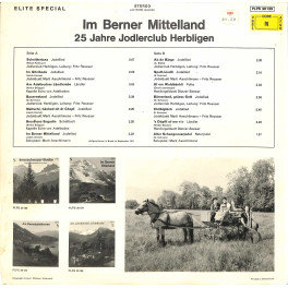25 Jahre Jodlerklub Herbligen - Im Berner Mittelland - 1971