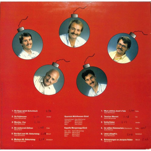 Quartett Mühlhauser-Zünd, Kapelle Morgenegg-Zünd - Jetzt chlepft's 