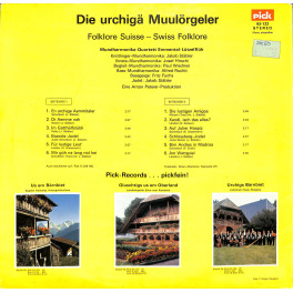 Die urchigä Muulörgeler Mundharmonika-Quartett Emmental-Lützelflüh