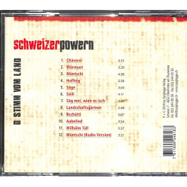 CD D'Stimm vom Land - Schweizer Powern